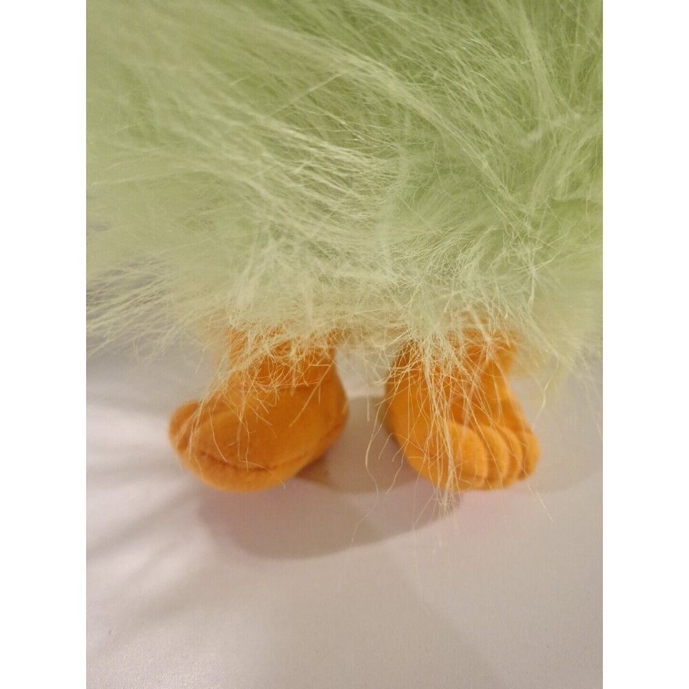 Fuzzbert DreamWorks Trolls Plush Green Hair & Orange Feet 9 Inches Toy Factory - Picture 2 of 6
